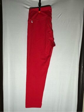 NWOT Fabletics Red Athletic Capris